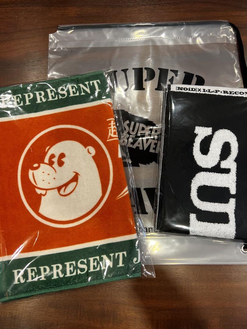 Amazon.co.jp: SUPER BEAVER スーパービーバー グッズ タオル 2枚組